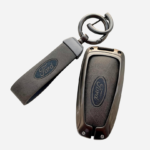 Ford Car Key Cover Case Grey Leather